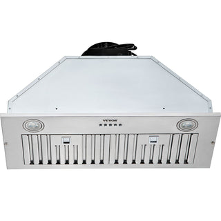  30 Inch Insert Range Hood | 800 CFM Stainless Steel Built-in Kitchen Vent | Ducted/Ductless Convertible