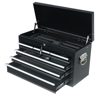 8-Drawer Large Capacity Rolling Toolbox | Detachable Tool Cabinet with Wheels & Lock