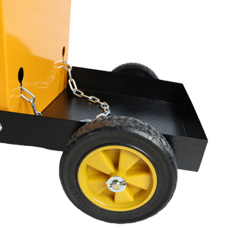 Multi Function 3 tier Welding Cart. gas bottle and accessory storage.Welding Heavy Duty  Cart for Tig Mig Welder and Plasma Cutter  with Upgrade Handles and Increase Storage Space Tank Storage