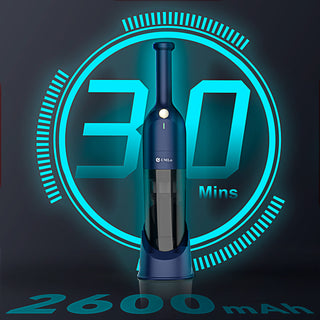 UMLO H6 BLUE Cordless Handheld Vacuum | 10KPa Strong Suction, 30-Min Runtime, HEPA Filter