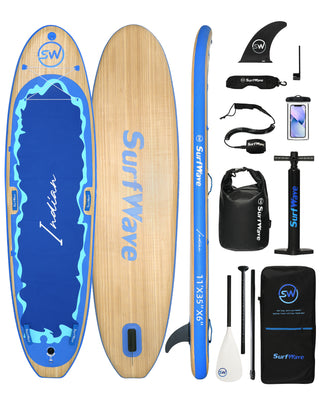 Inflatable Stand Up Paddle Board 11'x34'x6' With Accessories