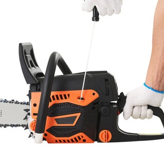 62cc Gas Chainsaw, 3.8 HP with 20 inch Bar