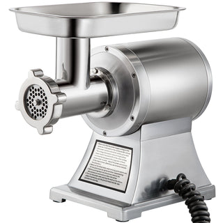 Commercial Electric Meat Grinder | 550 LB/H Heavy-Duty Stainless Steel Meat Mincer