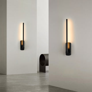 Rechargeable Wall Lights with Remote Control - LED Picture Lights for Bedroom - Wireless Magnetic Clip- On Art Light Fixtures - 3CCT-Dimmable in Black