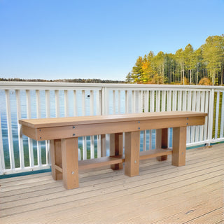 60' Outdoor Garden Bench