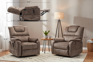 Elderly Electric Power Lift Lounge Chair | 180° "High-Velocity" Flat-Lie Chassis | [TOTAL-LIFT EXTRACTION-WELD] | Industrial-Grade Motor-Logic &amp; Rapid-Swell Ergonomic Technology