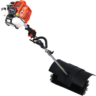 snow sweeper GASOLINE POWERED  BROOM SWEEPER,52CC 2 STROKE ,BROOM  BRUSH  21x10'  EPA