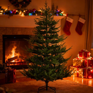 Nordic Pine Hinged Xmas Tree ,Artificial Christmas Tree with Realistic Branches
