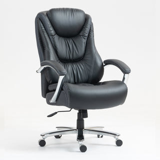 High backrest PU material office chair with adjustable height:9373H-PU