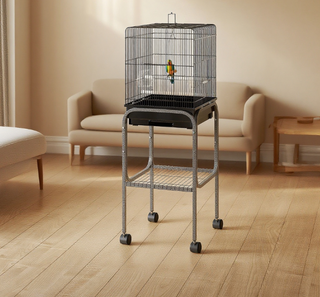 Metal Indoor Bird Cage, Parrot Cage, Bird Aviary