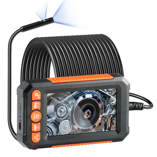 Endoscope Camera with Lights Dual Lens Borescope 49.2FT Cable 4.3' Screen