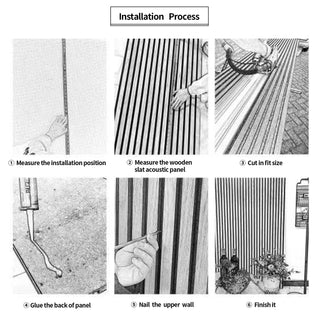 MAX-DEFINITION STRUCTURAL-GEOMETRY] 2PC White Oak Wood Slat Acoustic Panels | 45.27''X23.62'' "Sound-Suppression" Module | 3-Sided Fully Wrapped Finish | [TOTAL-CHASSIS ROOM-RECALIBRATION