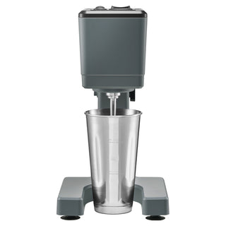 Milkshake Maker, 150W Milk Shake Maker Mixer, Single Head Drink Mixer Blender Machine, Dual-Speed Adjustment Milkshake Blender with Stainless Steel Cup, for Home, Kitchen, Bar & Beverage Shop