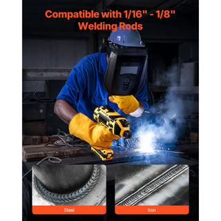 Portable handheld arc welder, view 3