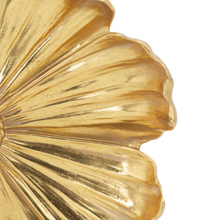 S/2 Gold Rose Hanging Wall Accents