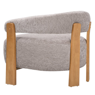 Boucle accent chair, view 14