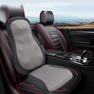 Therapeutic Shiatsu Massage Cushion with Heat Function in Gray, Polypropylene, 36.60' Length