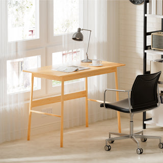41 inch Bamboo Computer Desk, Modern Home Office