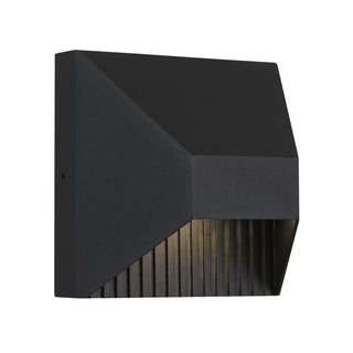5-Inch Modern Integrated LED Wall Sconce - Compact Dimmable Wall Light - Matte Black Minimalist Lighting for Hallway, Bathroom, and Bedroom - Energy Efficient Indoor Accent Ligh