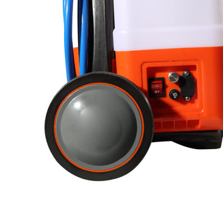 VEVOR Battery Powered Backpack Sprayer with Cart, 4 Gallon