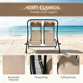 Garden Swing Chair,Outdoor Swing Chair,Two-Person Porch Swing Chair