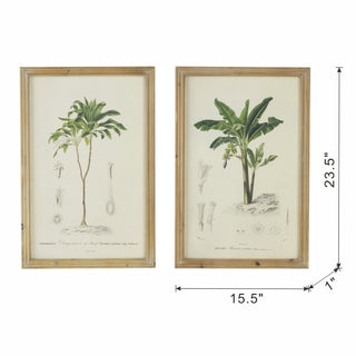 S/2 Tree Framed Print, 15.5x23.5'