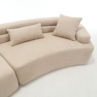 [VIDEO provided][New]Unique modeling design,Upholstered Indoor Furniture,Foam-Filled Sleeper Sofa Bed for Living Room,Bedroom,3 Colors