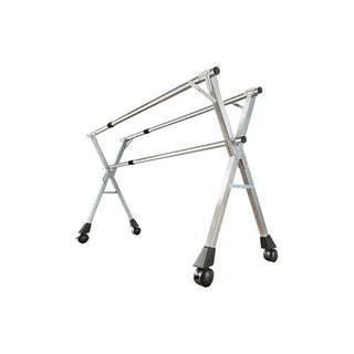 SOGA 2.0m Portable Standing Clothes Drying Rack with Wheels