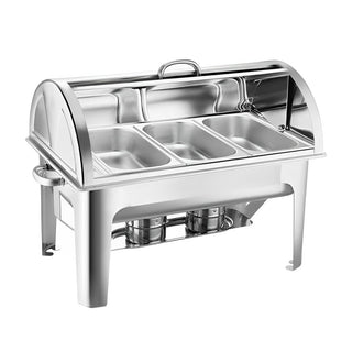 SOGA 3L Chafing Dish Triple Tray Top