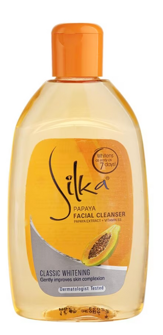 Silka Facial Cleanser Papaya 150ml