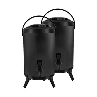 SOGA 10L Stainless Steel Milk Tea Barrel