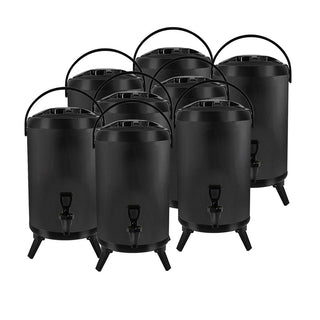 SOGA 10L Stainless Steel Milk Tea Barrel