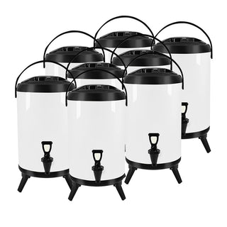 SOGA 10L Stainless Steel Milk Tea Barrel