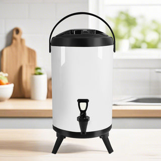 SOGA 10L Stainless Steel Milk Tea Barrel