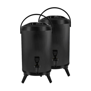SOGA 12L Stainless Steel Milk Tea Barrel