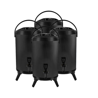 SOGA 12L Stainless Steel Milk Tea Barrel