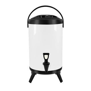 SOGA 12L Stainless Steel Milk Tea Barrel