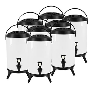 SOGA 12L Stainless Steel Milk Tea Barrel