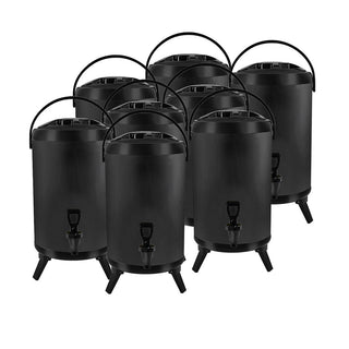 SOGA 8L Stainless Steel Milk Tea Barrel