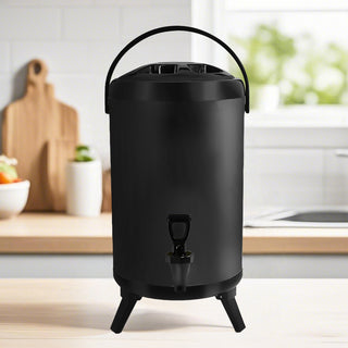 SOGA 8L Stainless Steel Milk Tea Barrel