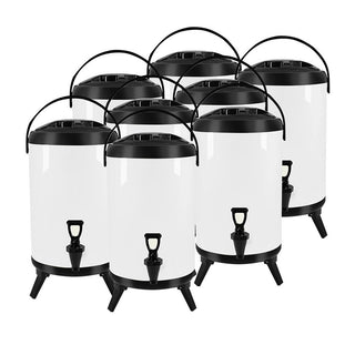 SOGA 8L Stainless Steel Milk Tea Barrel