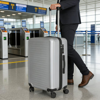 2025  silver suitcase