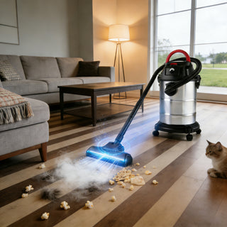 Wet Dry Vac, 8 Gallon, 6 Peak HP, 3 in 1 Shop Vacuum with Blowing Function, Wet/Dry Vacuum to Clean Floor, Upholstery, Gap, Car, Black