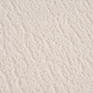 Boneless L-Shape Sectional Sofa with Curved Chaise, White Modular Chenille Couch, High-Density Foam Compression Sofa Sleeper for Living Room, Bedroom, Apartment Lounge