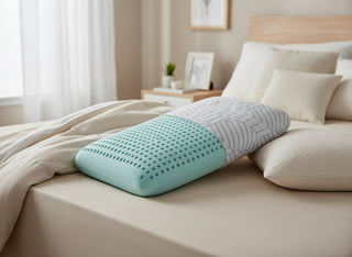 Bella Ice Pillow with Phase Change Cooling Cover | Temperature Regulating Pillow for Cool Sleep