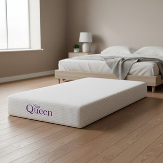 NapQueen 8 inch Twin XL Memory Foam Mattress, Charcoal Infused