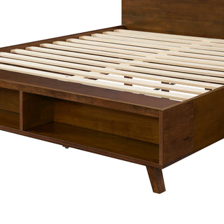 King platform bed frame, view 7
