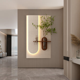 28-Inch Modern LED Wall Sconce 2-Pack - Minimalist Dimmable Indoor Wall Light Fixtures, Matte Black Hardwired Lighting for Living Room, Bedroom, Hallway, Hotel, and Luxury Home Decor