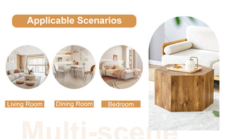 Modern MDF Coffee Table with Complex Texture Patterns – Stylish & Durable Interior Decor Piece for Living Room