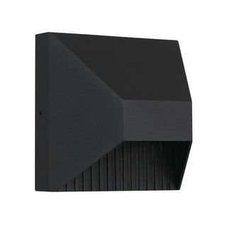 5-Inch Modern Integrated LED Wall Sconce - Compact Dimmable Wall Light - Matte Black Minimalist Lighting for Hallway, Bathroom, and Bedroom - Energy Efficient Indoor Accent Ligh